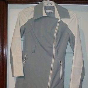 Fitted Jacket. Two tone.